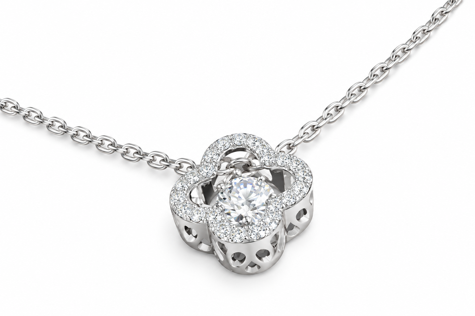 Clover Pendant Necklace